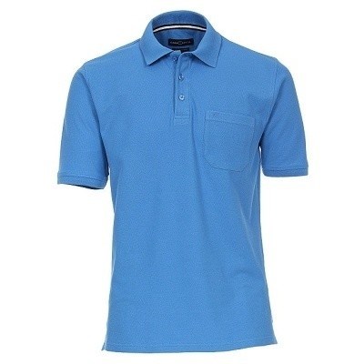 Pánská polokošile Casa Moda 3XL - 6XL krátký rukáv světle modrá