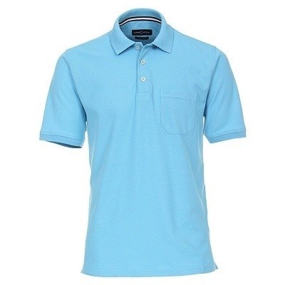 Pánská polokošile Casa Moda 3XL - 6XL krátký rukáv světle modrá