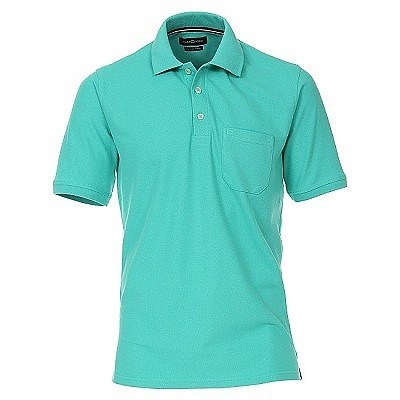 Pánská polokošile Casa Moda 3XL - 6XL krátký rukáv zelená