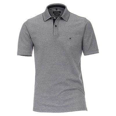 Pánská polokošile Casa Moda 3XL - 6XL krátký rukáv tmavě modrá elastická stretch