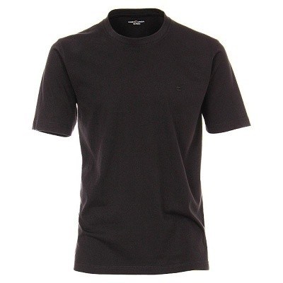 Pánské tričko Casa Moda 3XL - 6XL krátký rukáv černá