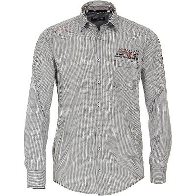 Pánská košile Casa Moda Comfort Fit popelínová Le Mans 24h dlouhý rukáv vel. 2XL - 8XL (46 - 58)