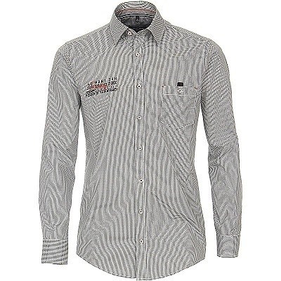 Pánská košile Casa Moda Comfort Fit popelínová Le Mans 24h dlouhý rukáv vel. 2XL - 8XL (46 - 58)