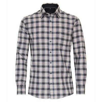 Pánská flanelová košile Casa Moda Comfort Fit dlouhý rukáv  4XL -7XL
