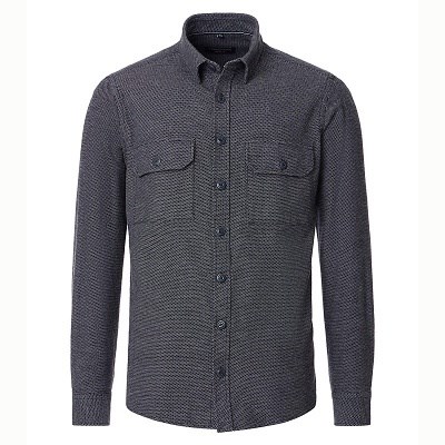 Pánská bundokošile Casa Moda 444311300 teplá  3XL - 7XL (48 - 56)