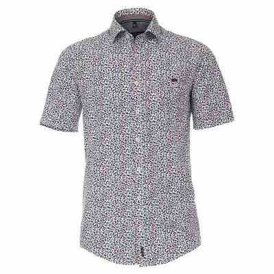 Pánská košile Casa Moda Comfort Fit motýlci krátký rukáv vel. 4XL - 7XL (47 - 56)