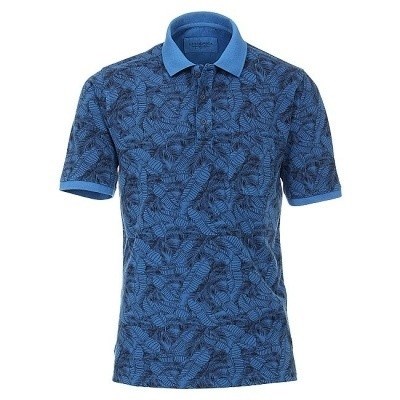 Pánská polokošile Casa Moda 3XL - 6XL krátký rukáv modrá