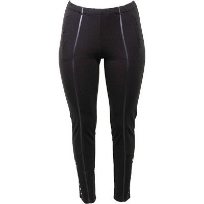 Kalhoty černé elastické