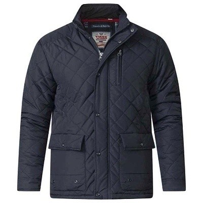 Pánská zimní prošívaná bunda Justin černá