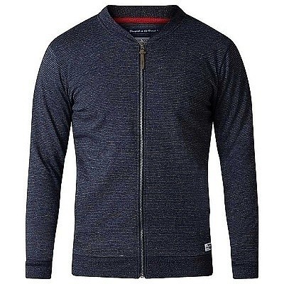 Pánská mikina šedá proužkovaná 7XL - 8XL