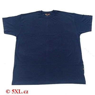 Pánské tričko Kamro tmavě modré krátký rukáv  7XL - 10XL  15231/668