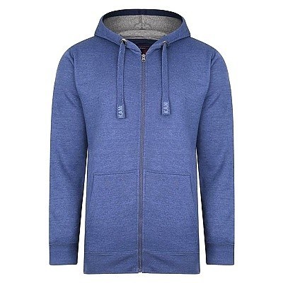 Pánská mikina modrá 4XL - 12XL klokanka