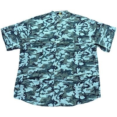 Pnsk koile khaki vojensk bez lmeku s krtkm rukvem 6XL - 8XL