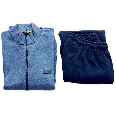 PánskÁ tepláková souprava  šedá 5XL - 8XL