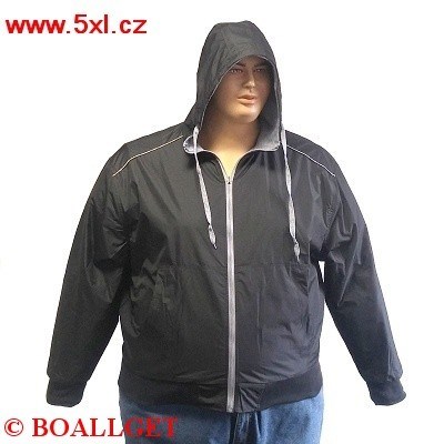 Pánská bunda a mikina 2v1 tmavě modrá PADDED JACKET  5XL - 7XL