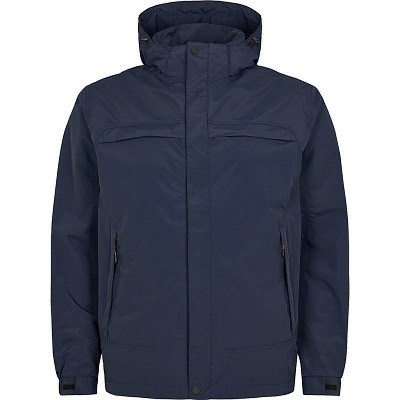 Pánská funkční outdoorová bunda NORTH 56°4 tmavě modrá s kapucí 5XL - 8XL vodní sloupec 3000