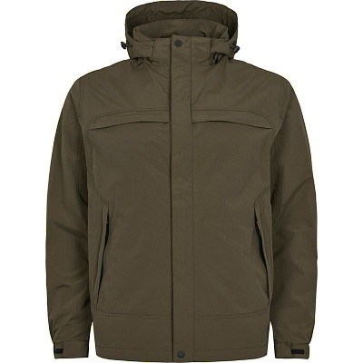 Pánská funkční outdoorová bunda NORTH 56°4 olivová s kapucí  6XL - 8XL vodní sloupec 3000