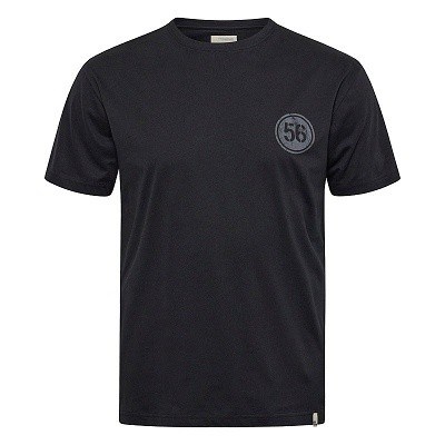 Pánské tričko 43319 NORTH 56°4 černé s potiskem  5XL - 6XL krátký rukáv