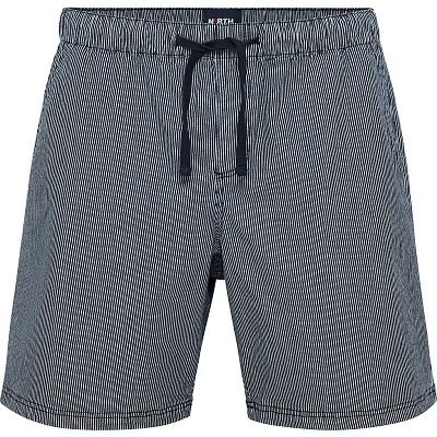 Pánské kraťasy North 51135 pruhované v pase na gumu elastické stretch  5XL - 8XL