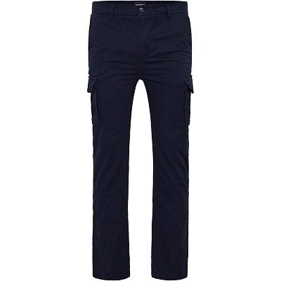 Pnsk kalhoty - kapse 51141 NORTH tmav modr na gumu v pase 5XL - 8XL