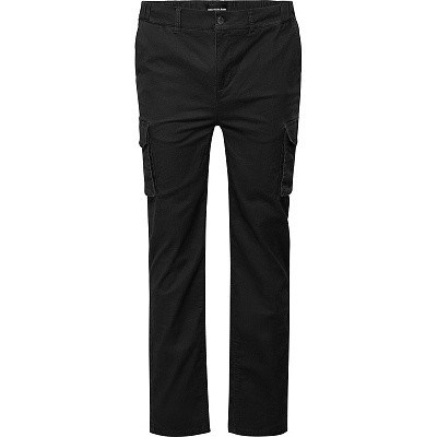 Pánské kalhoty - kapsáče NORTH 53339 černé elastické stretch 4XL - 8XL