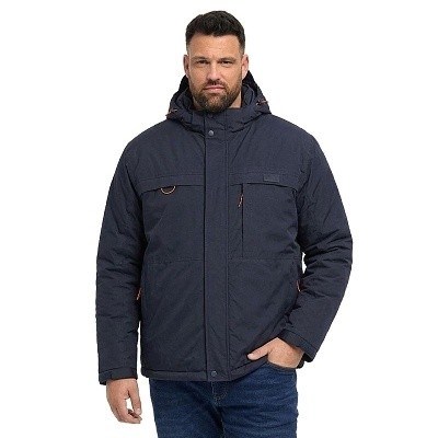 Pánská bunda NORTH 61104 tmavě modrá s kapucí  vodní sloupec 3000 mm  5XL - 8XL