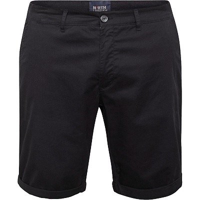 Pánské kraťasy plátěné North 61147 černé elastické stretch