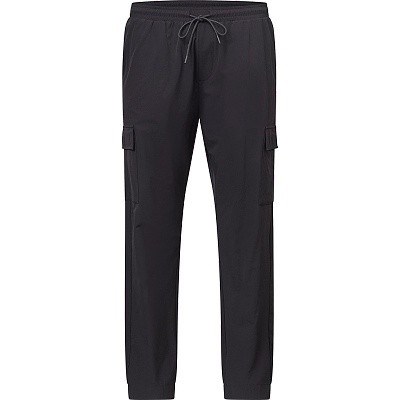 Pánské kalhoty - kapsáče šusťákové North 61159 černé  5XL - 8XL
