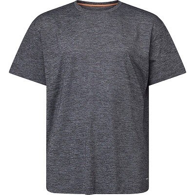 Pánské tričko sportovní 61160 NORTH tmavě šedé krátký rukáv  5XL - 8XL
