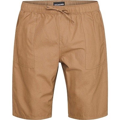 Pánské kraťasy North 61336 hnědé na gumu v pase 5XL - 8XL