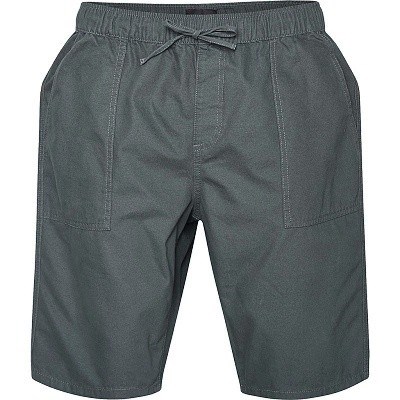Pánské kraťasy North 61336 tmavě zelené na gumu v pase 5XL - 8XL