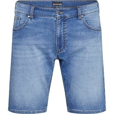 Pánské kraťasy riflové North 61339 modré  vybledlý efekt elastické stretch