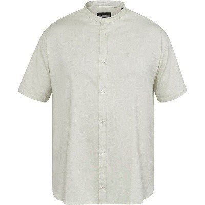 Pánská košile 61358 NORTH světle zelená krátký rukáv  4XL - 10XL