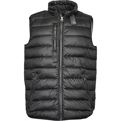Pánská vesta prošívaná  NORTH 56°4 černá  5XL - 8XL