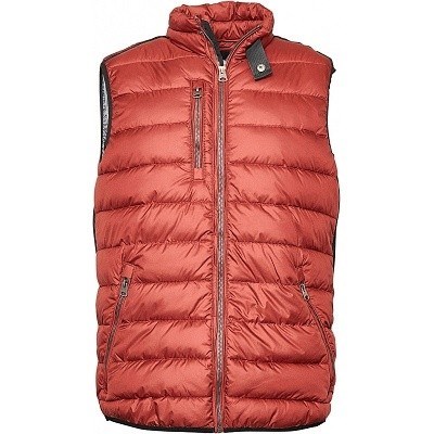 Pánská vesta prošívaná  NORTH 56°4 bordó  6XL - 7XL