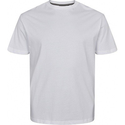 Pánské tričko bílé NORTH 56°4 krátký rukáv  6XL - 8XL