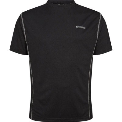 Pánské tričko sportovní 99215/0099 černé NORTH 56°4 krátký rukáv  5XL - 8XL