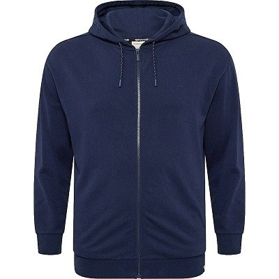 Pánská mikina 99330 NORTH 56°4 tmavě modrá s kapucí  4XL - 8XL