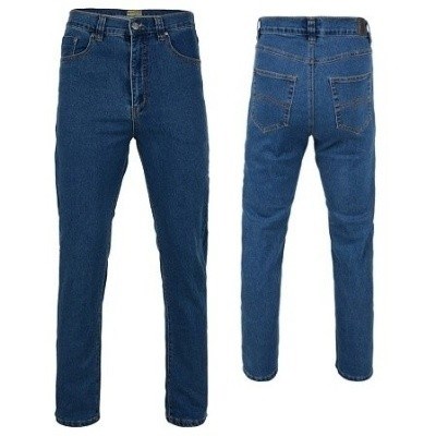 Pánské rifle modré elastické stretch  KBS101 01