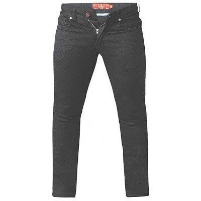 Pánské rifle černé elastické stretch