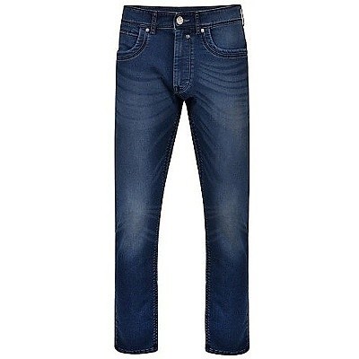 Pánské rifle tmavě modré elastické stretch s vybledlým efektem