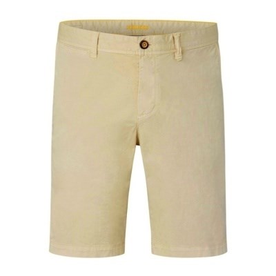 Pánské kraťasy plátěné béžové elastické stretch 89047/0228