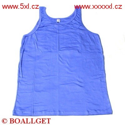 Pánský nátělník světle modrý 3XL - 4XL