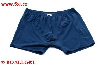 Pánské boxerky tmavě modré 4XL - 9XL