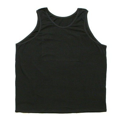 Pánský nátělník černý PK116 hladký 6XL - 9XL