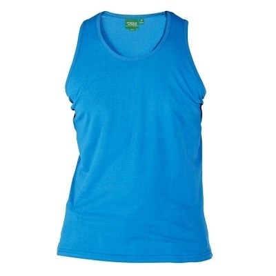 Pánské tílko modré KS16585  3XL - 6XL 