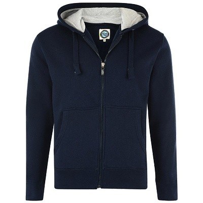 Pnsk mikina tmav modr  4XL - 8XL ( UK: 6XL - 10XL ) klokanka  KBS503
