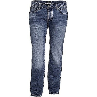 Pánské rifle REPLIKA JEANS stretch elastické modré s vybledlým efektem
