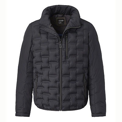 Pánská  zimní bunda RedPoint černá měchové polštářky 6XL - 8XL