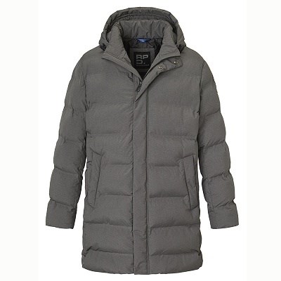 Pánská  zimní bunda 74318 RedPoint tmavě šedá s kapucí 6XL - 8XL